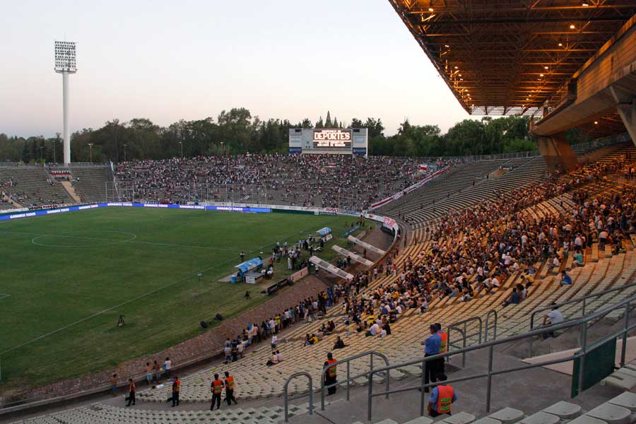 A general view of the Estadio Malvinas Argentinas