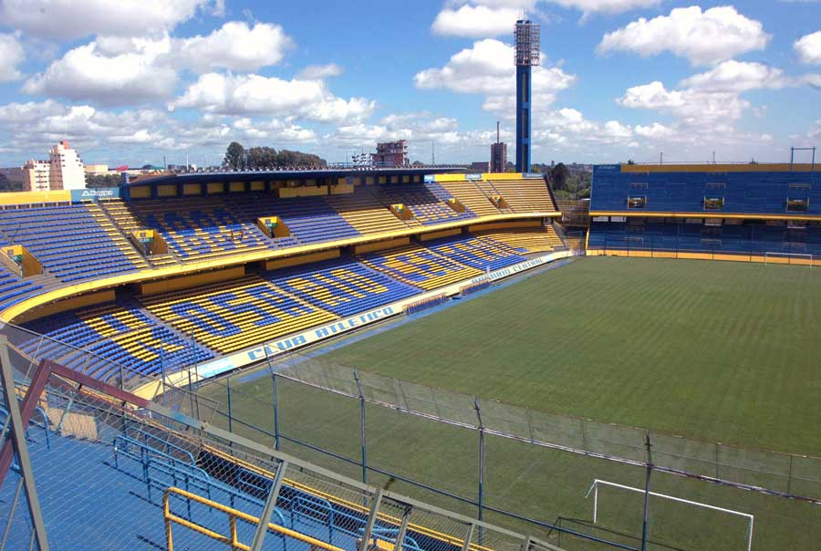 A general view of the Estadio Gigante de Arroyito