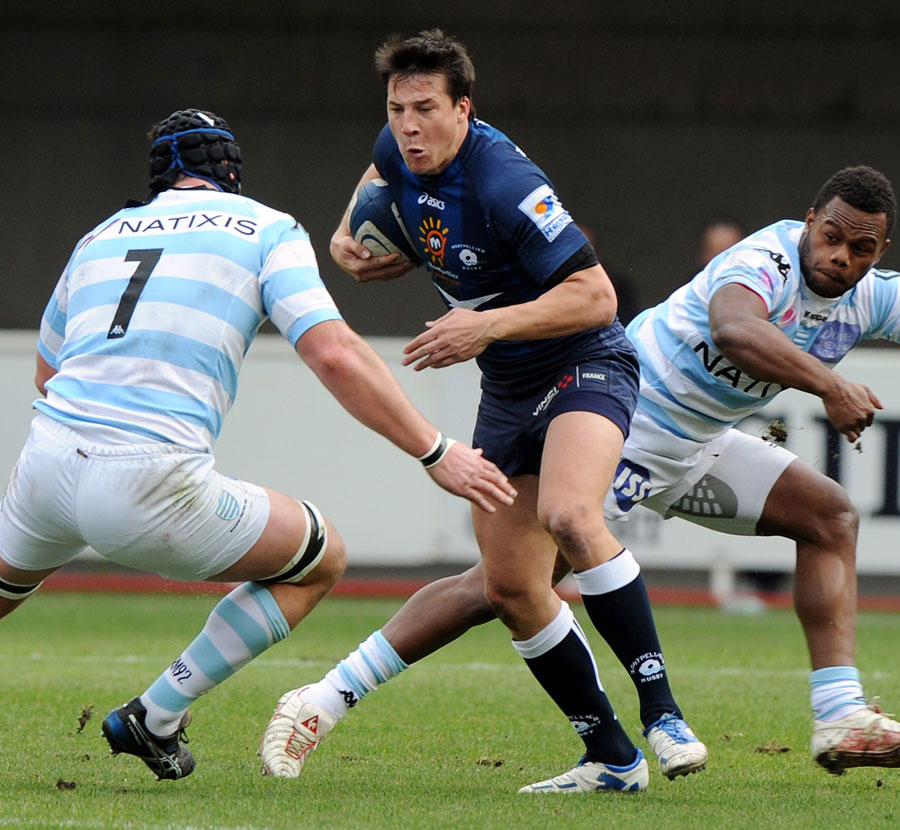 Montpellier fly-half Francois Trinh-Duc steps into trouble