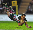 Try time for Leicester's Geordan Murphy