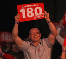 Gloucester centre Mike Tindall enjoys the PDC World Darts Final