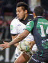 Toulouse hooker Christopher Tolofua looks for support
