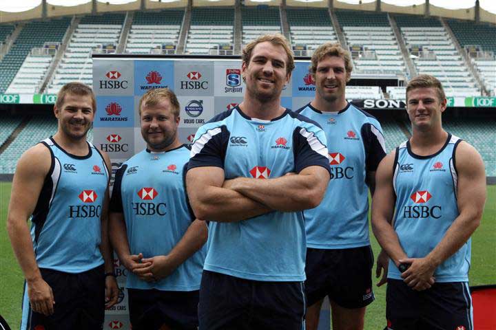 The Waratahs unveil Rocky Elsom as their captain