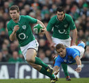 Ireland's Gordon D'Arcy makes a break 