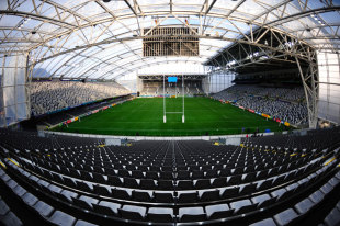 A general view of the Otago Stadium, Dunedin, New Zealand, September 9, 2011