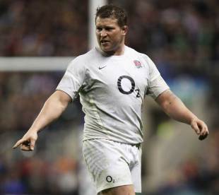 England hooker Dylan Hartley, England v Ireland, Six Nations, Twickenham, London, England, March 17, 2012