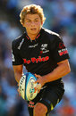The Sharks' Patrick Lambie looks for support