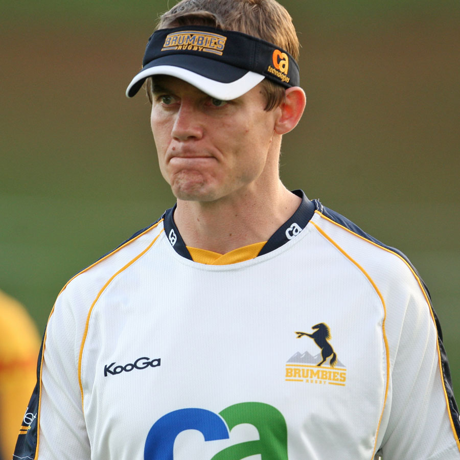 The Brumbies' attack coach Stephen Larkham, Brumbies training session, Northwood School, Durban, South Africa, May 3, 2012