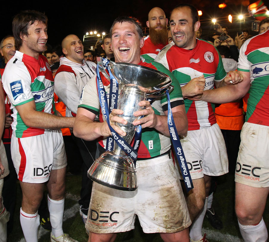 Biarritz' Sylvain Marconnet brings the curtain down on his career with some silverware
