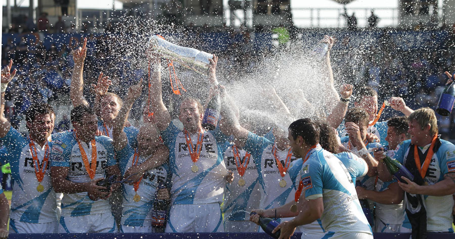The Ospreys bathe in the success of their PRO12 triumph