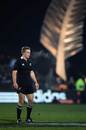 New Zealand flanker Sam Cane watches play unfold