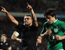 New Zealand's Liam Messam celebrates his try