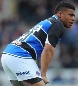 Kyle Eastmond watches on, Leicester Tigers v Bath, Welford Road, Leicester, England, May 5, 2012