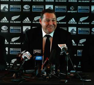 New Zealand coach Steve Hansen unveils his Rugby Championship squad