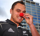New Zealand's Israel Dagg supports Cure Kids' Red Nose Day fundraising appeal