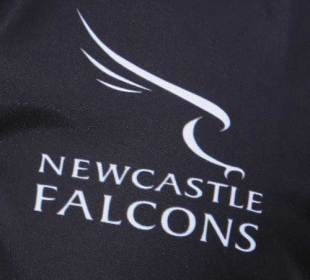 Newcastle Falcons club badge, 29 August 2008