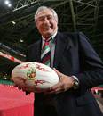 Former Wales and Lions star Gareth Edwards pictured at the Millenium Stadium in Cardiff