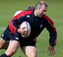 England Sevens' Ollie Phillips in training