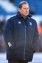 Cardiff Blues boss Phil Davies watches on