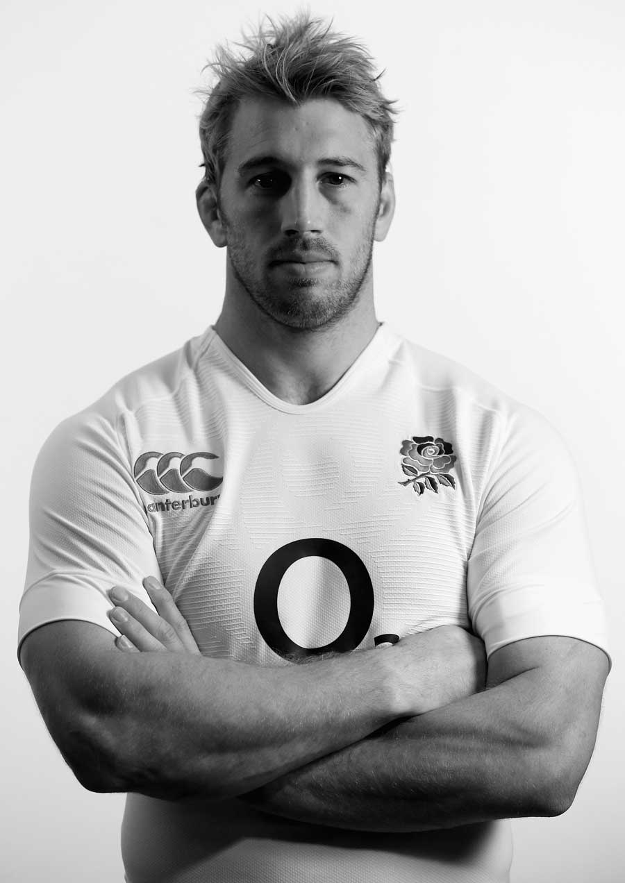 England skipper Chris Robshaw looks focused ahead of their match with Fiji on Saturday