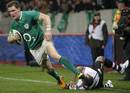 Ireland's Craig Gilroy streaks away for a score