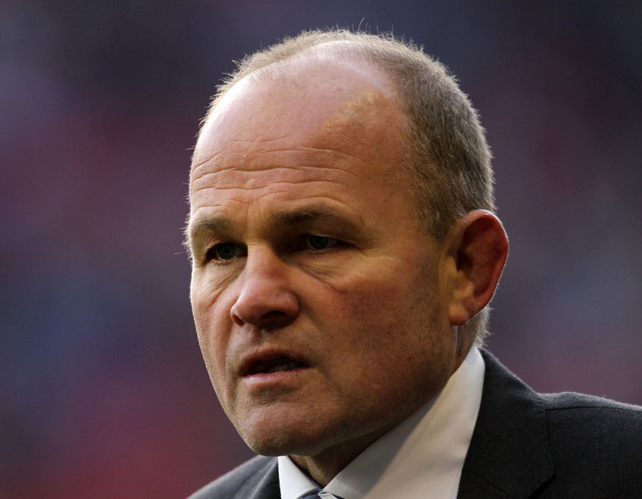 Andy Robinson feels the pressure during Scotland's defeat to Tonga