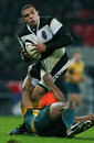Bryan Habana finds his way blocked once again