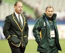 South Africa's coaching team of Jake White and Eddie Jones