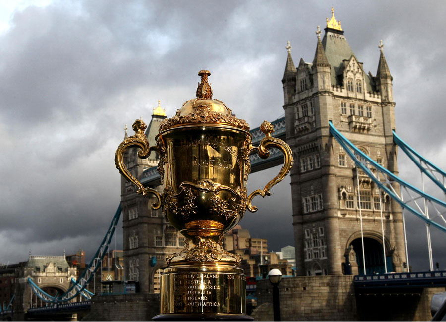 The Rugby World Cup at Tower Bridge