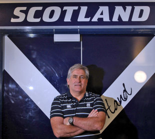 Scotland interim head coach Scott Johnson, Murrayfield, Edinburgh, Scotland, January 9, 2013