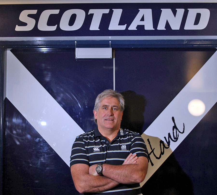 Scotland interim head coach Scott Johnson