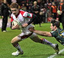 Ulster's Paddy Jackson avoids a tackle