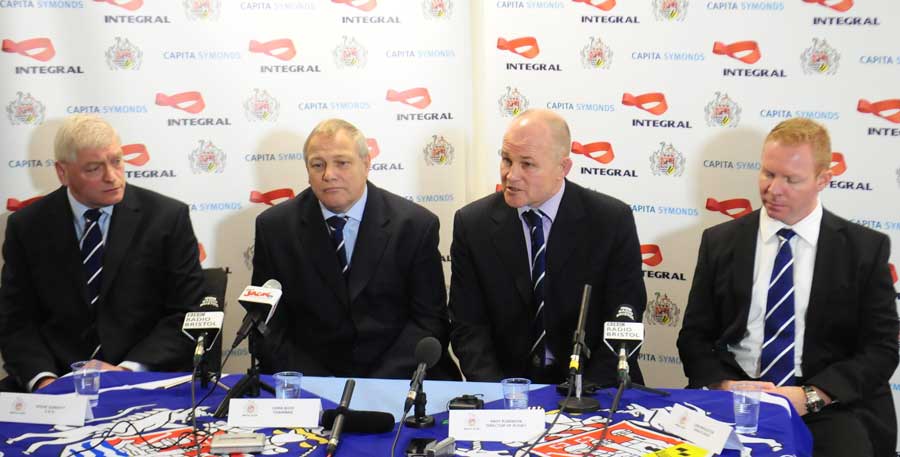 Bristol's new director of rugby Andy Robinson is unveiled 