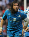 Italy prop Martin Castrogiovanni looks for a decision