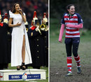 Laura Wright performs the national anthem at Twickenham and plays for Rosslyn Park Ladies 