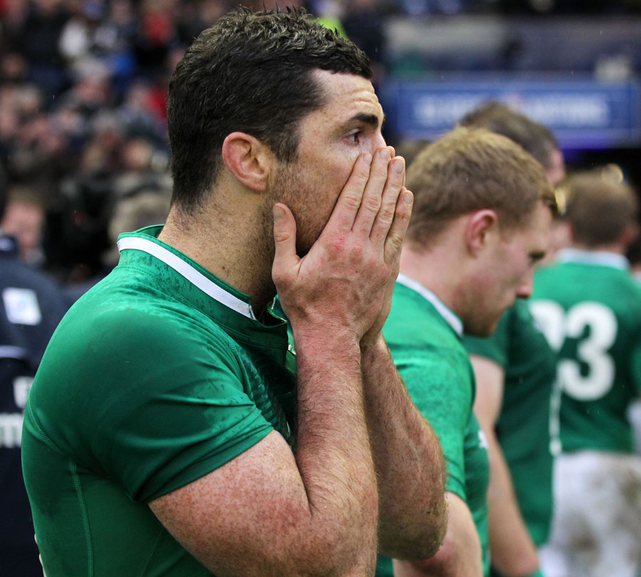 Ireland's Rob Kearney reflects on his side's defeat to Scotland