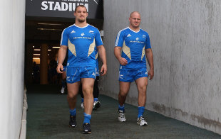 Owen Franks and Ben Franks to go head to head, Super Rugby, Hurricanes v Crusaders, Wellington, New Zealand, 2013