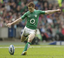 Ireland's Paddy Jackson slots a kick