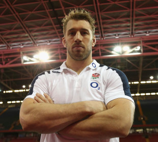 England captain Chris Robshaw at the Millennium Stadium, Cardiff, Wales, March 15, 2013