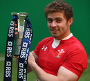 Wales' Leigh Halfpenny with the Six Nations Player of the Championship trophy