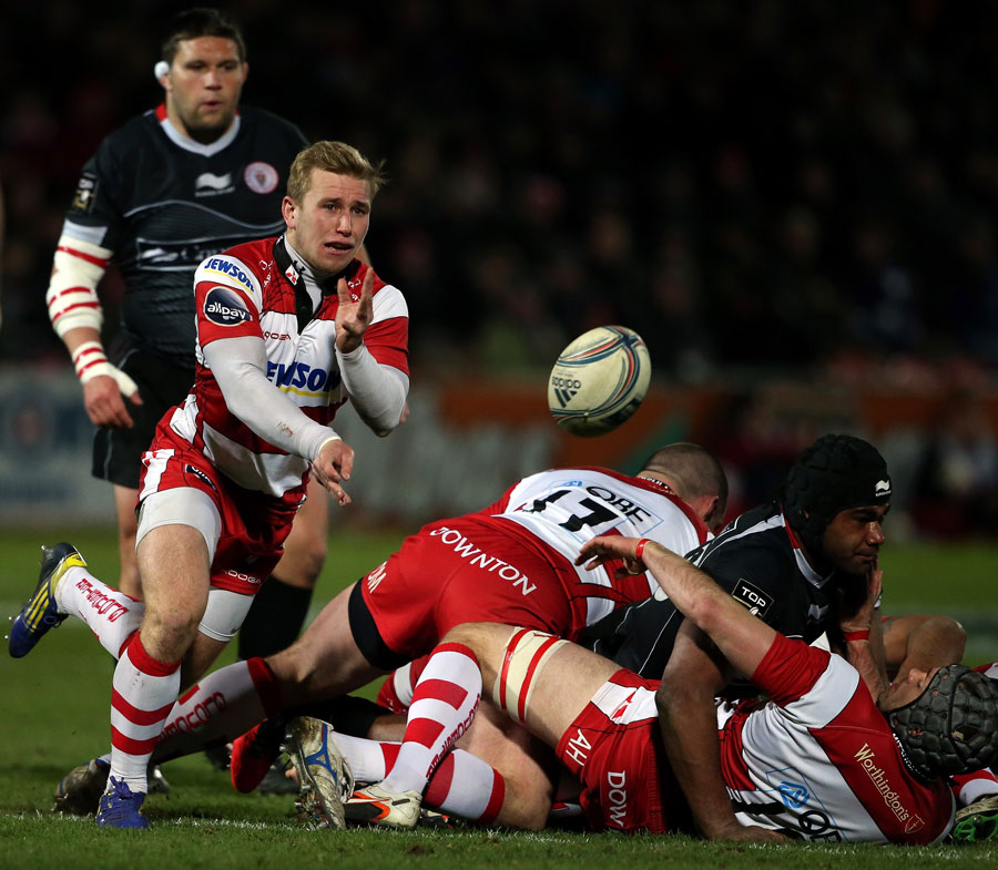 Dan Robson in action during the Amlin Challenge Cup quarter-final