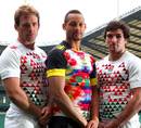 England's Sevens players unveil their new shirts