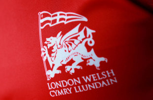 The London Welsh crest during the London Welsh photocall, Old Deer Park,  August 24, 2012