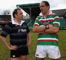 Martin Johnson and Rob Henderson catch up
