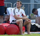 Lions captain Sam Warburton sits out training