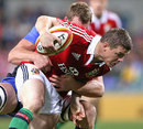 The Lions' Brian O'Driscoll stretches the Force defence
