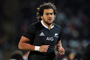 New Zealand's Steven Luatua makes his Test debut, New Zealand v France, Gallaher Cup, Yarrow Stadium, New Plymouth, June 22, 2013
