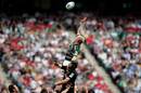 Leo Cullen rises highest in a lineout