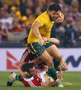 Australia's Adam Ashley-Cooper scored the decisive try