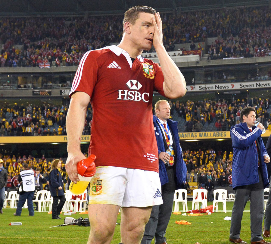 The Lions'  Brian O'Driscoll reflects on his side's defeat